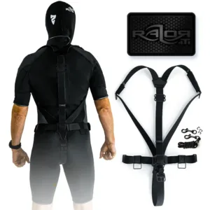 The Razor 4 Titanium Travel Harness